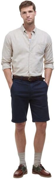 Nelson Tailored Shirt paita, Stone, view: 5