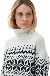 Patrisse Knit naisten neulepusero, Antique White - view: 3