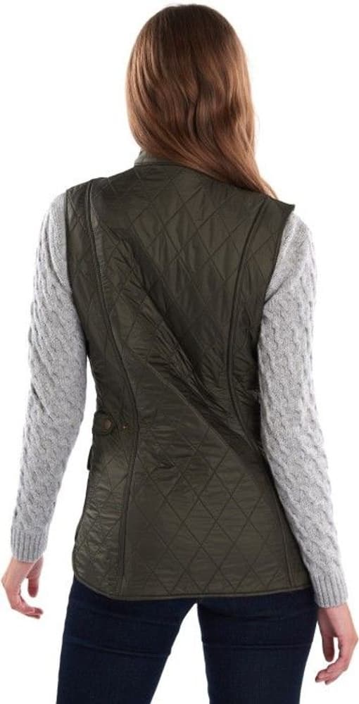 Wray Polarquilt Gilet naisten liivi, Olive, view: 2
