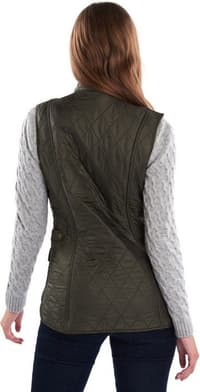 Wray Polarquilt Gilet naisten liivi, Olive - view: 2