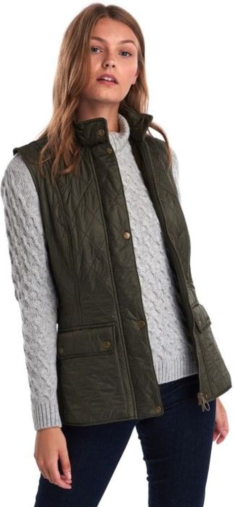 Wray Polarquilt Gilet naisten liivi, Olive, view: 3