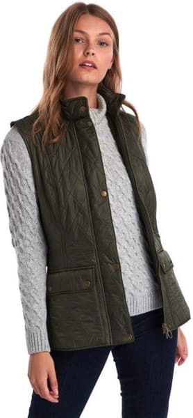 Wray Polarquilt Gilet naisten liivi, Olive, view: 3