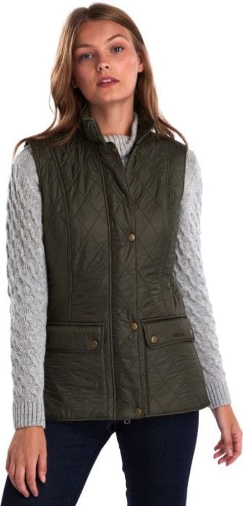 Wray Polarquilt Gilet naisten liivi, Olive, view: 1