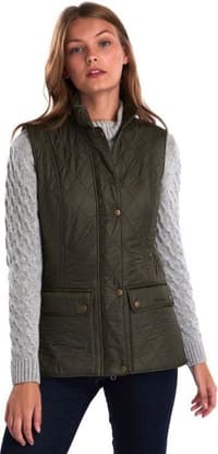 Wray Polarquilt Gilet naisten liivi, Olive - view: 1