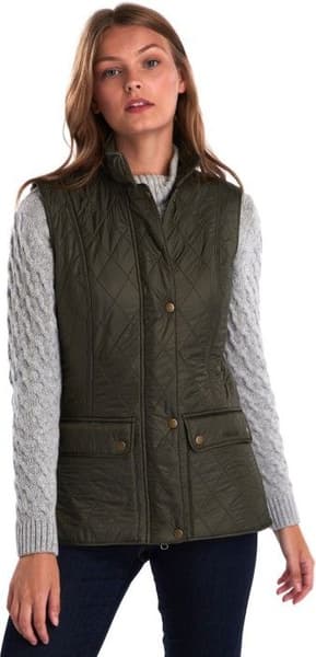 Wray Polarquilt Gilet naisten liivi, Olive, view: 1