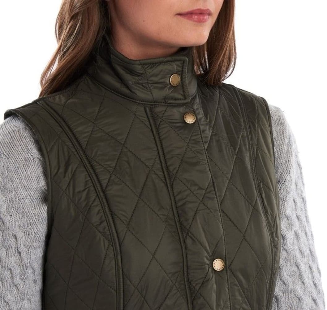 Wray Polarquilt Gilet naisten liivi, Olive, view: 6