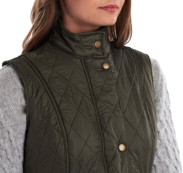 Wray Polarquilt Gilet naisten liivi, Olive, view: 6