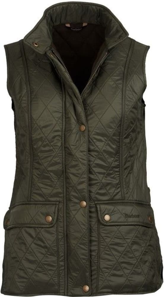 Wray Polarquilt Gilet naisten liivi, Olive, view: 0