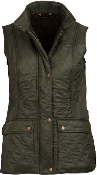 Wray Polarquilt Gilet naisten liivi, Olive, view: 0