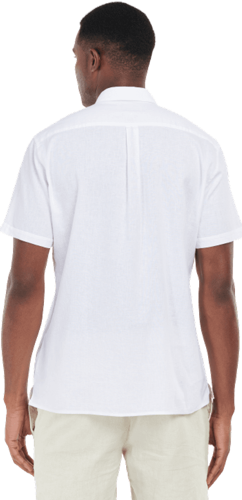 Nelson S/S Summer Shirt paita, White, view: 2