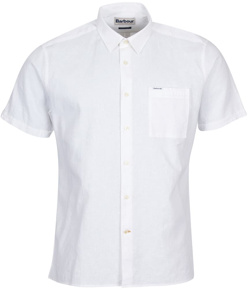 Nelson S/S Summer Shirt paita, White, view: 0