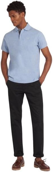 Tartan Pique Polo Shirt paita, Sky Marl, view: 4