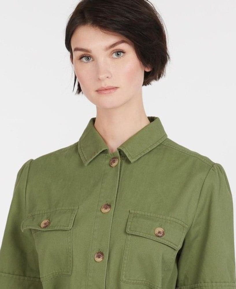 Victoria Utility Dress -naisten mekko, vihreä, view: 4