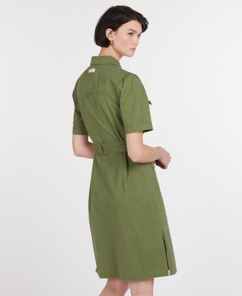 Victoria Utility Dress -naisten mekko, vihreä, view: 1