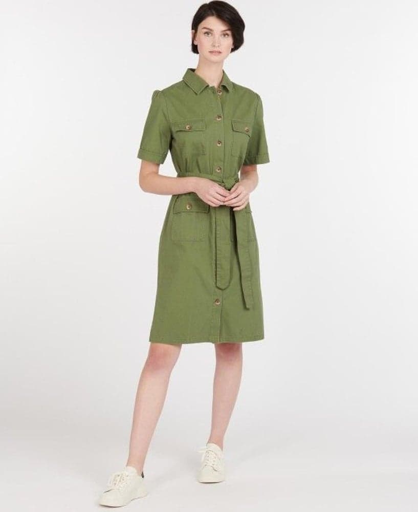 Victoria Utility Dress -naisten mekko, vihreä, view: 3