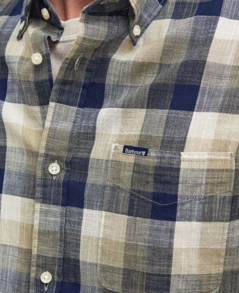 Hillroad Tailored Shirt paita, Olive, view: 4