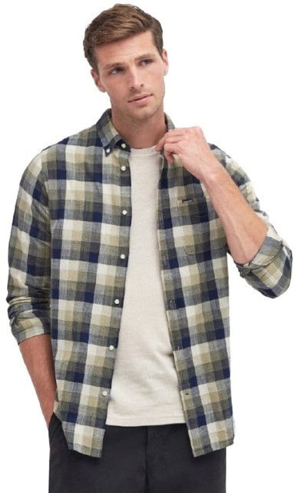 Hillroad Tailored Shirt paita, Olive, view: 1