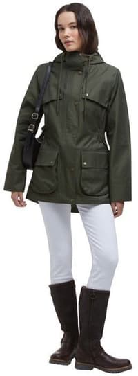 W's Maple Waterproof Jacket Olive/Ancient Tartan - view: 5