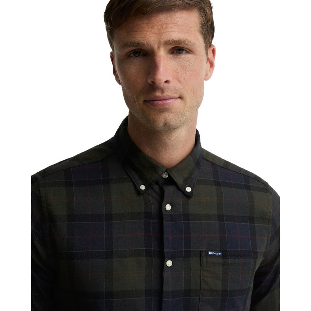 M's Fortrose Shirt Shadow Classic Tartan, view: 4