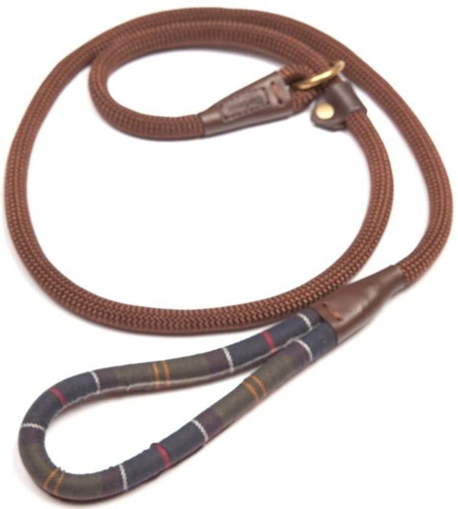 Tartan Trimmed Slip Dog Lead talutin/panta, view: 0