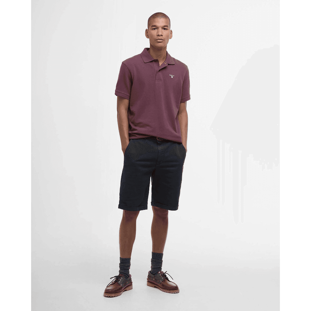 Washed Twill Chino Short Dark Navy, view: 3