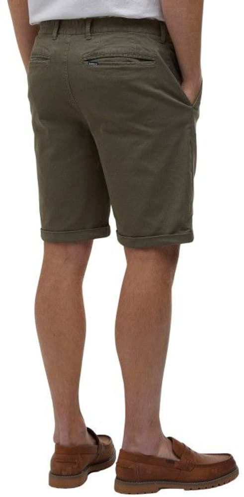 Washed Twill Chino Short shortsit, Olive, view: 2