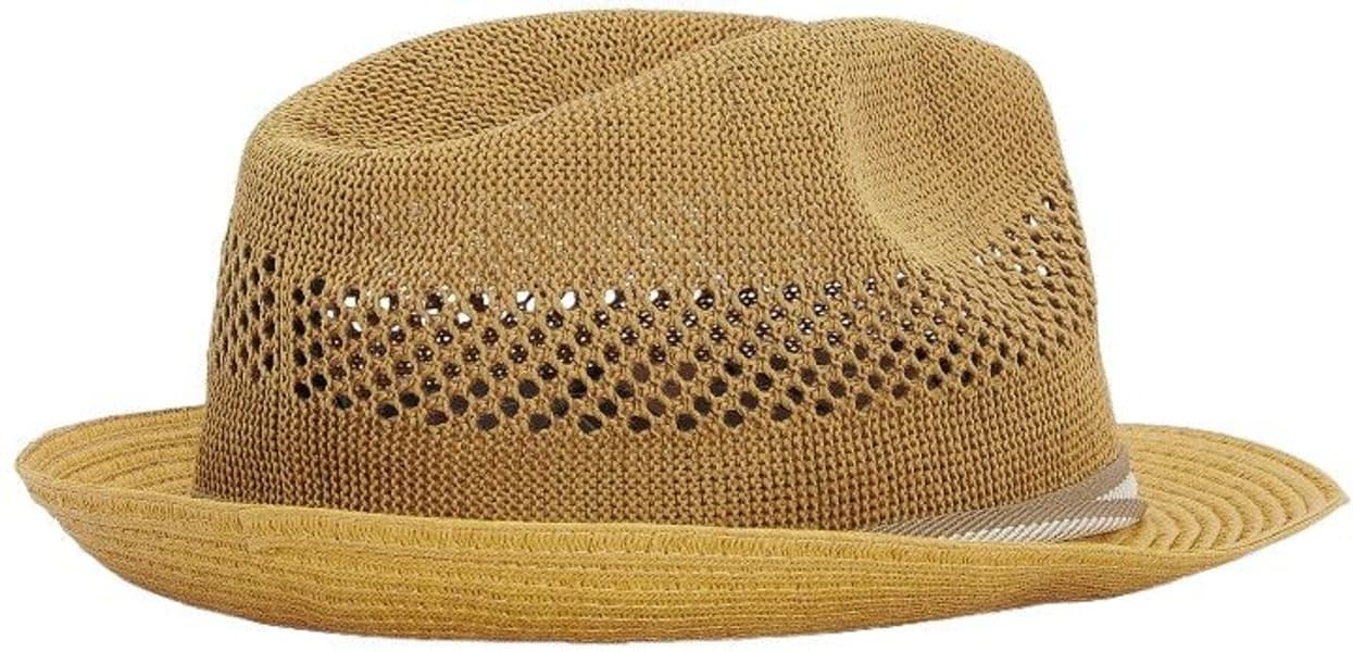 Craster Trilby Summer Hat hattu, Dark Tan, view: 1