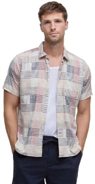 Oakshore Summer Fit Shirt paita, Washed Stone, view: 1
