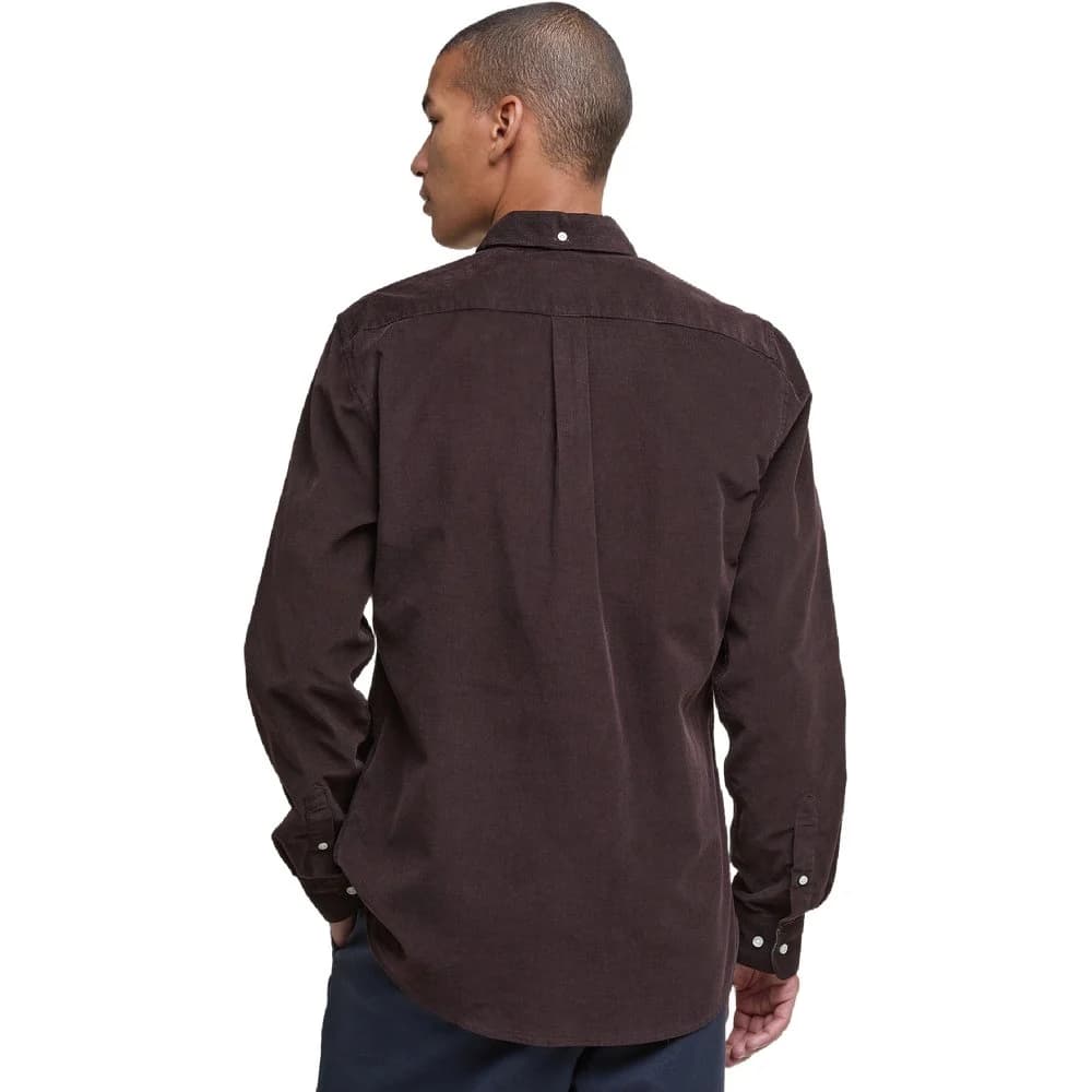 M's Ramsey Cord Tailored Shirt Dark Oak, view: 3