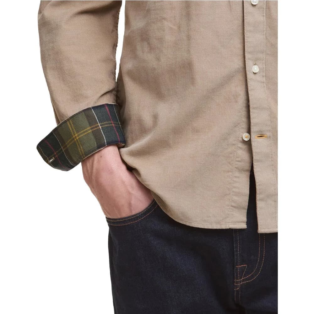 M's Ramsey Cord Tailored Shirt Washed Stone, view: 5