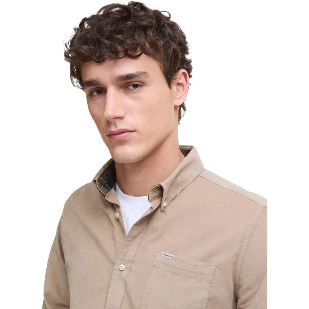 M's Ramsey Cord Tailored Shirt Washed Stone, view: 4