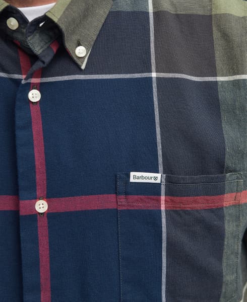 Douglas Relaxed Fit S/S Shirt lyhythihainen paita, Classic Tartan, view: 5