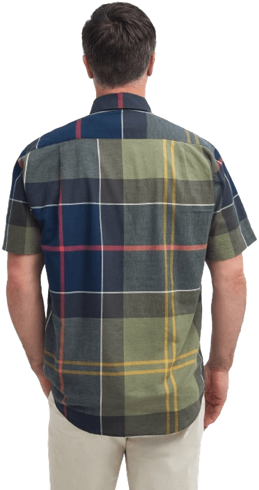 Douglas Relaxed Fit S/S Shirt lyhythihainen paita, Classic Tartan, view: 3