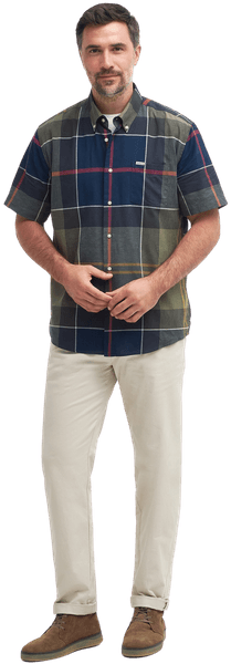 Douglas Relaxed Fit S/S Shirt lyhythihainen paita, Classic Tartan, view: 1