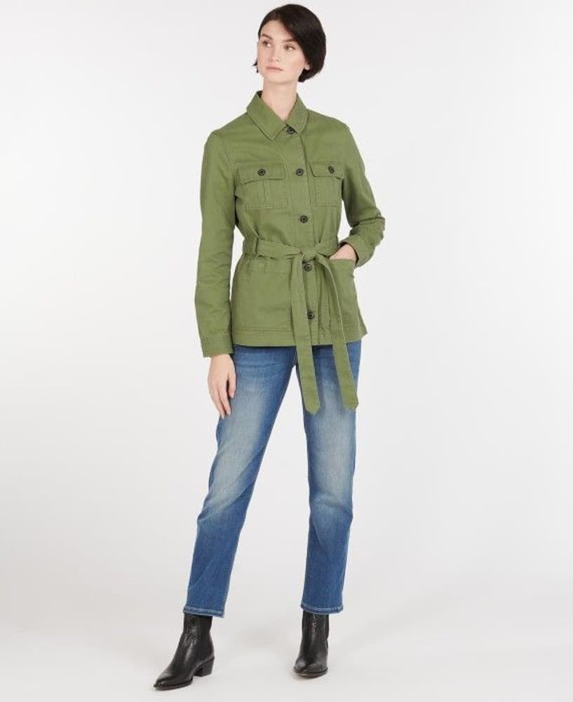 Victoria Utility Overshirt -naisten takki, vihreä, view: 2