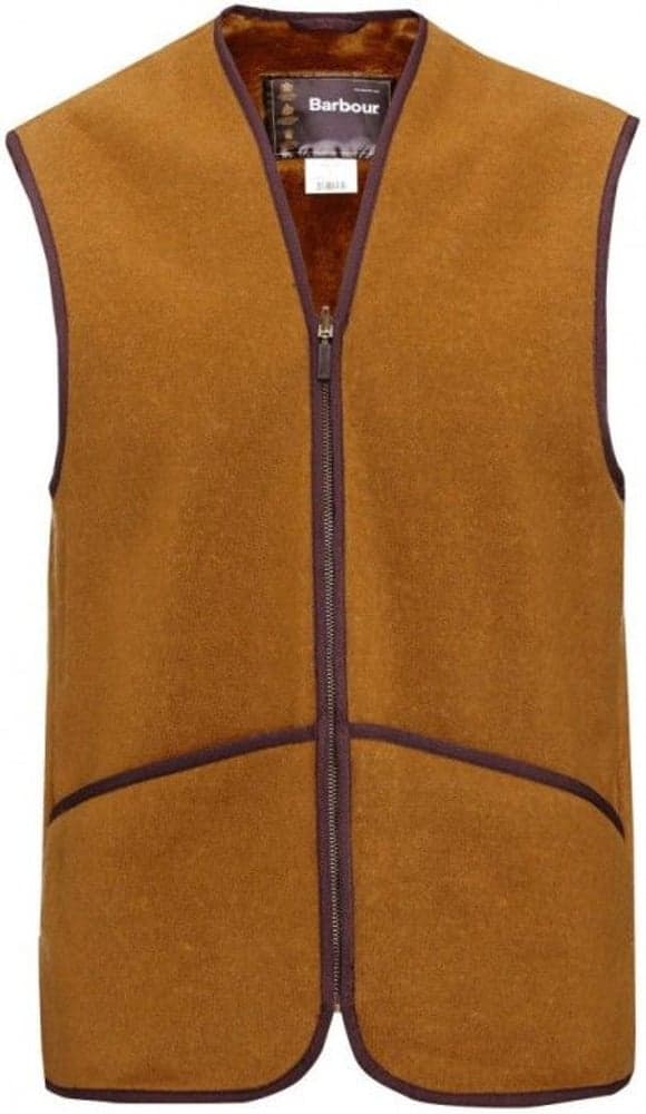 Warm Pile Waistcoat / Zip-In Liner liivi, ruskea, view: 0