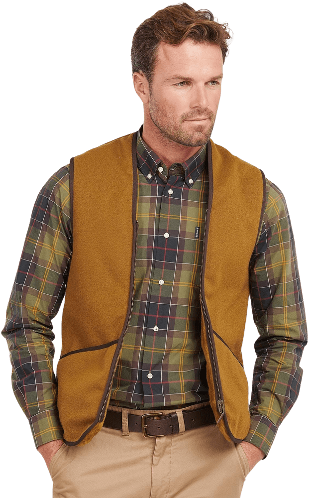 Warm Pile Waistcoat / Zip-In Liner liivi, ruskea, view: 1