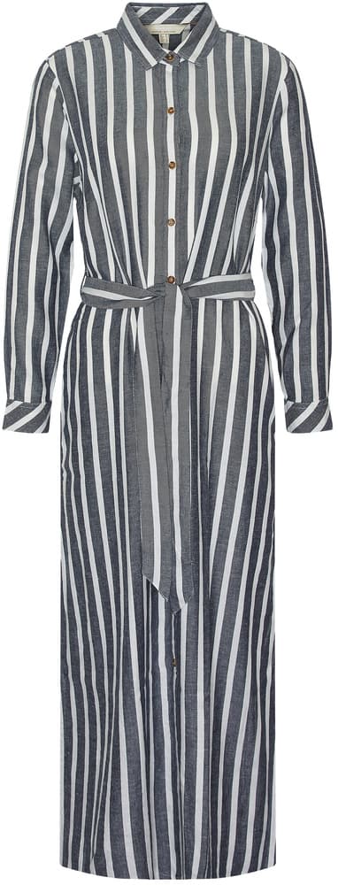 Annalise Striped Shirt Dress paitamekko, Navy Stripe, view: 0