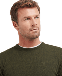 Essential Lambswool Crew Neck lampaanvillapaita, Seaweed - view: 1