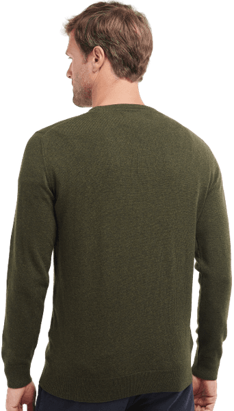 Essential Lambswool Crew Neck lampaanvillapaita, Seaweed, view: 3