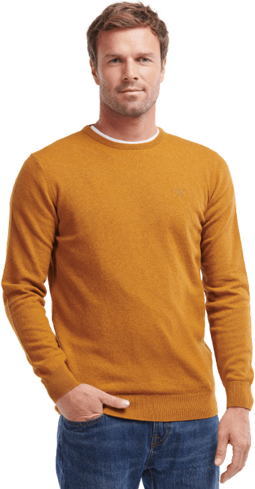 Essential Lambswool Crew Neck lampaanvillapaita, Copper, view: 2