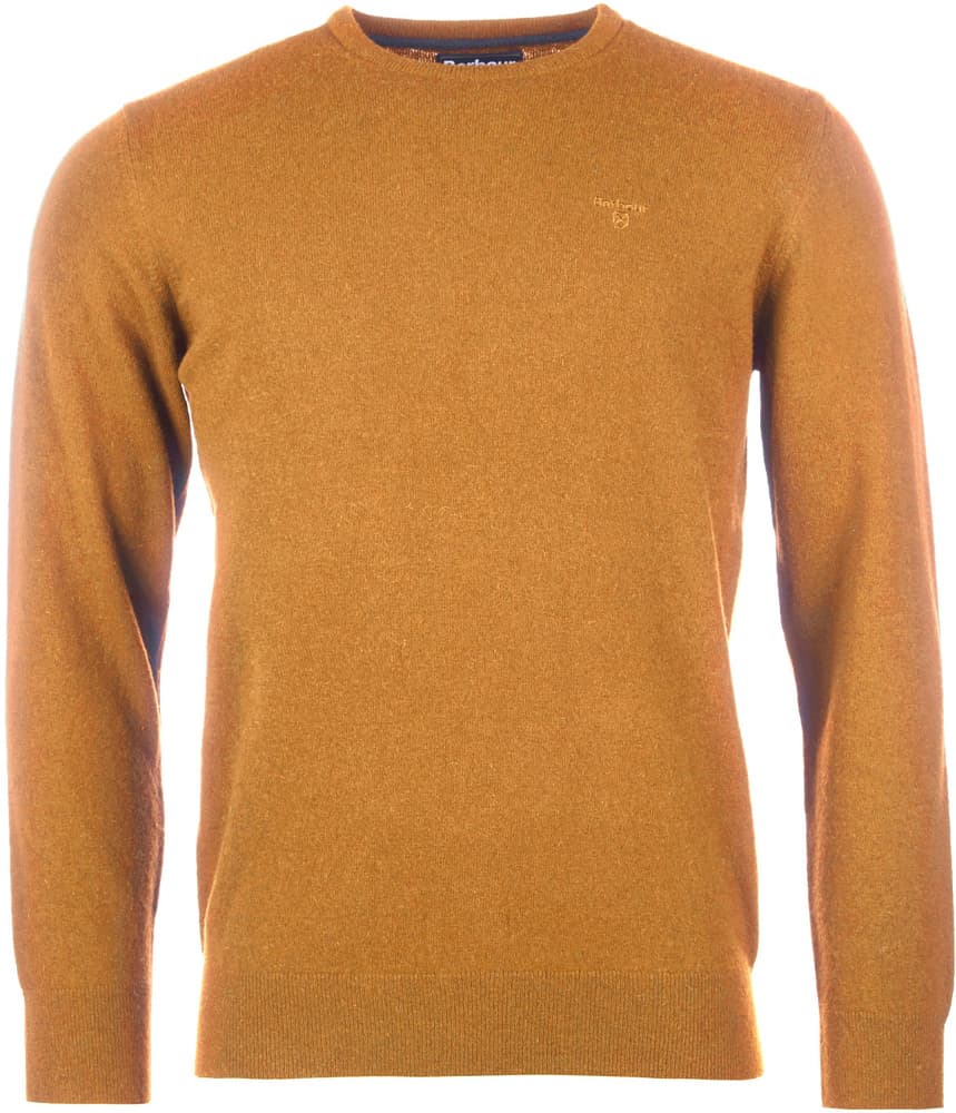 Essential Lambswool Crew Neck lampaanvillapaita, Copper, view: 0