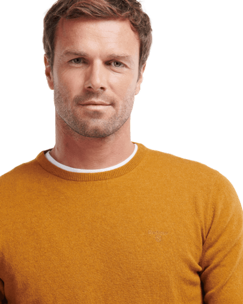 Essential Lambswool Crew Neck lampaanvillapaita, Copper, view: 1