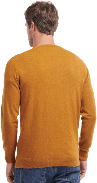 Essential Lambswool Crew Neck lampaanvillapaita, Copper, view: 3