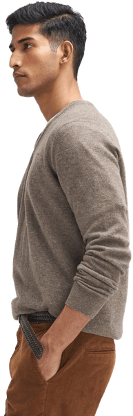 Stretch Tailored Fit housut, Corduroy Dark Honey, view: 1