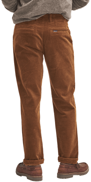 Stretch Tailored Fit housut, Corduroy Dark Honey, view: 4