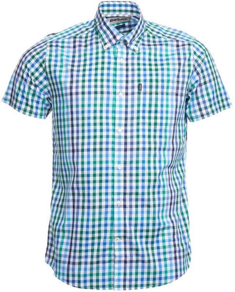 Russell S/S Tailored Fit - lyhythihainen kauluspaita,Racing Green, view: 0