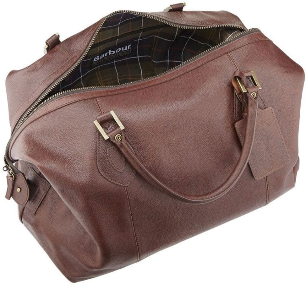 Leather Medium Travel Explorer Bag laukku, Dark Brown, view: 1