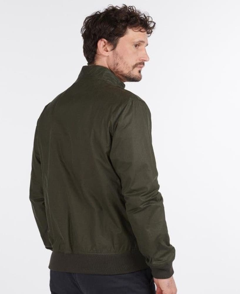 Lightweight Royston Waxed -takki, Olive, view: 2