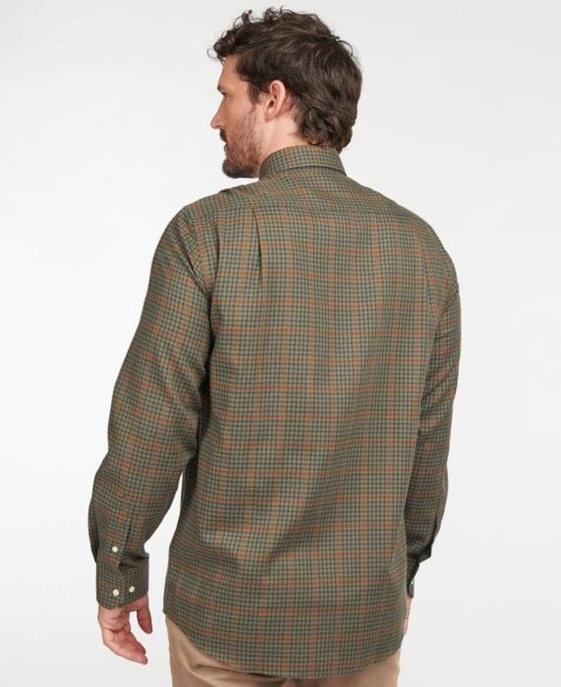 Henderson Thermo Weave pitkähihainen paita, Olive, view: 2